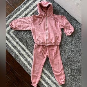 2pcs casual sweatsuit